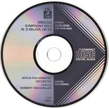 CD Berliner Philharmoniker: Symphony No. 2 In D Major, Op.43
