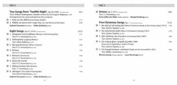 5CD/Box Set Jean Sibelius: Songs