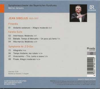 CD Symphonie-Orchester Des Bayerischen Rundfunks: Symphonie Nr. 2 • Finlandia • Karelia-Suite
