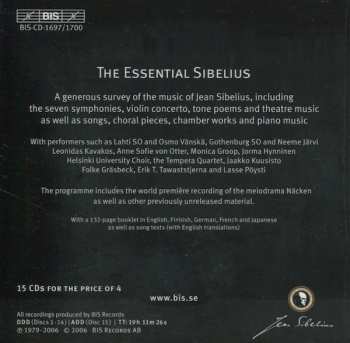 15CD/Box Set Jean Sibelius: The Essential Sibelius