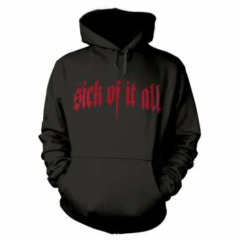 Merch Sick Of It All: Mikina S Kapucňou Eagle