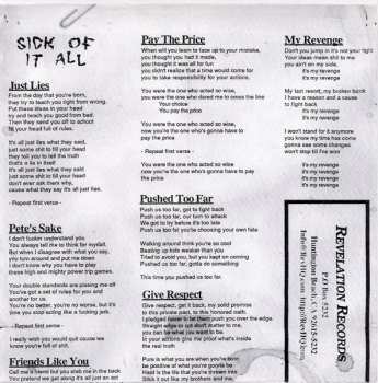 CD Sick Of It All: Sick Of It All