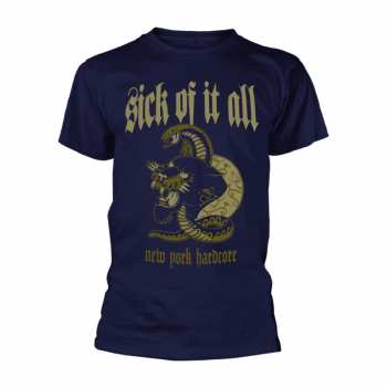 Merch Sick Of It All: Tričko Panther (navy)