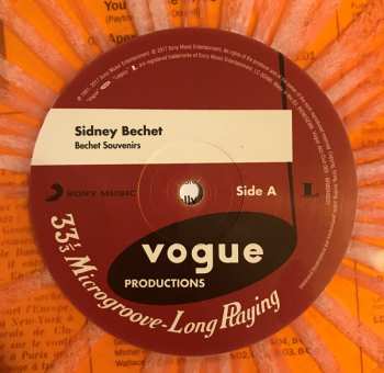 LP Sidney Bechet: Bechet Souvenirs CLR