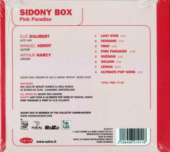 CD Sidony Box: Pink Paradise