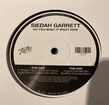 LP Siedah Garrett: Do You Want It Right Now
