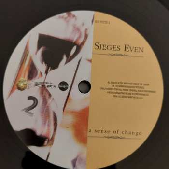 LP Sieges Even: A Sense Of Change