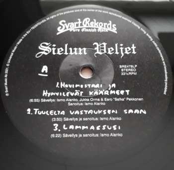 LP Sielun Veljet: Sielun Veljet LTD