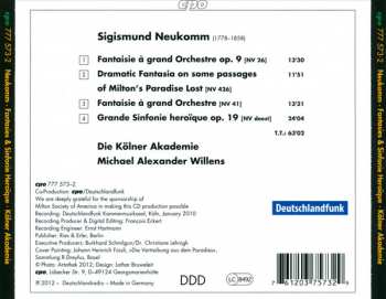 CD Kölner Akademie: Three Orchestral Fantasies; Sinfonie Heroïque