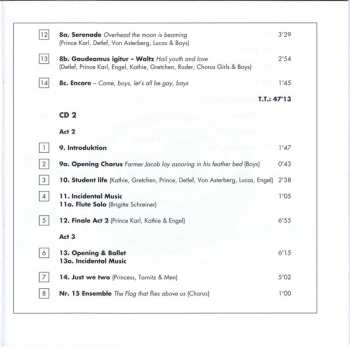 2CD Sigmund Romberg: The Student Prince