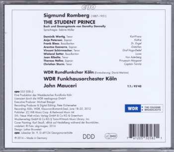 2CD Sigmund Romberg: The Student Prince