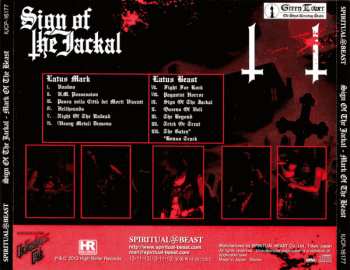 CD Sign Of The Jackal: Mark Of The Beast