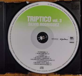 CD Silvio Rodríguez: Tríptico (Volumen Tres)