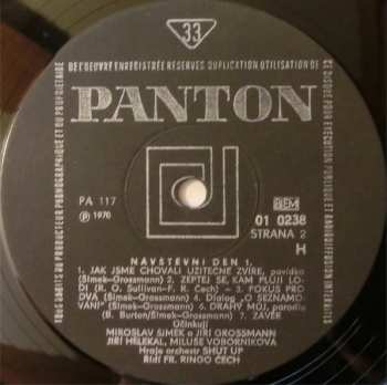 LP Šimek & Grossmann: Návštěvní Den 1 (Divadlo Semafor)