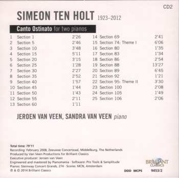 12CD/Box Set Simeon ten Holt: Canto Ostinato XL