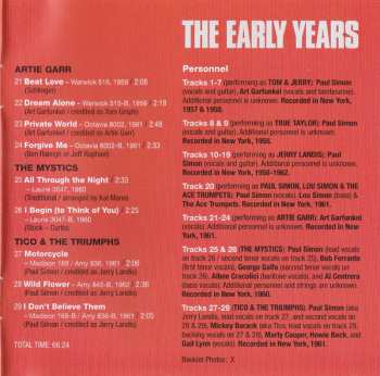 CD Simon & Garfunkel: The Early Years (Two Young Hearts Afire With The Same Desire)