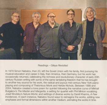 CD Simon Nabatov: Readings - Gileya Revisited