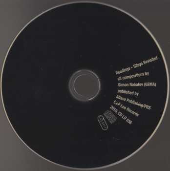 CD Simon Nabatov: Readings - Gileya Revisited