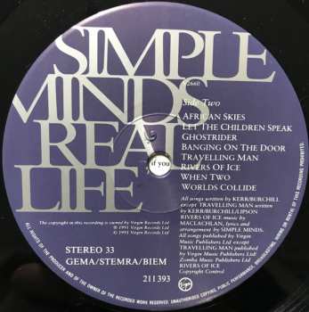 LP Simple Minds: Real Life