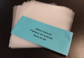 Audiotechnika Simply Analog - 7" SINGLE PE SLEEVES