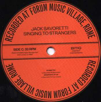 2LP Jack Savoretti: Singing To Strangers DLX