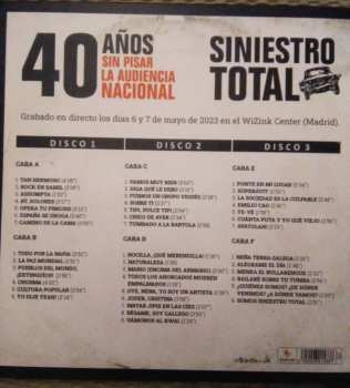 3LP/Box Set Siniestro Total: 40 Años Sin Pisar La Audiencia Nacional