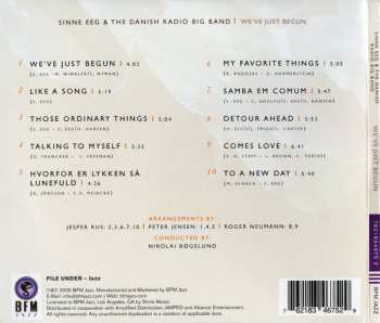 CD Sinne Eeg: We've Just Begun