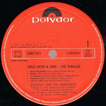 LP Siouxsie & The Banshees: Once Upon A Time/The Singles