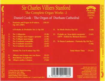 CD Charles Villiers Stanford: The Complete Organ Works - 2
