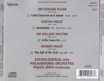 CD Paavo Järvi: Elgar & Walton Cello Concertos