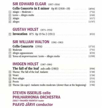 CD Paavo Järvi: Elgar & Walton Cello Concertos