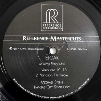 2LP Sir Edward Elgar: Enigma Variations / The Wasps / Greensleeves