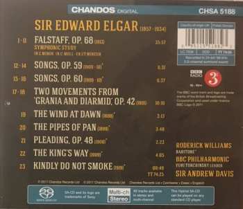 SACD Sir Edward Elgar: Falstaff / Orchestral Songs / 'Grania And Diarmid' Incidental Music And Funeral March
