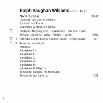 CD Sir Edward Elgar: Violin Sonatas; The Lark Ascending
