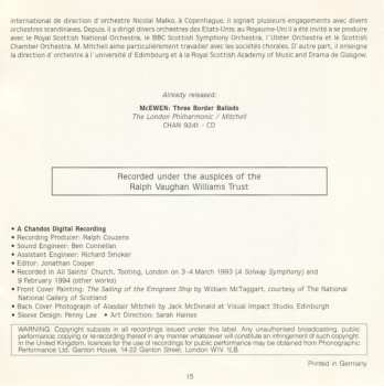 CD Sir John Blackwood McEwen: A Solway Symphony