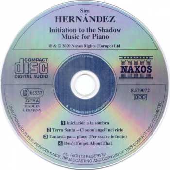 CD Sira Hernandez: Initiation To The Shadow