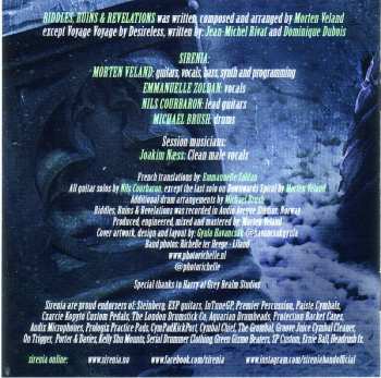 CD Sirenia: Riddles, Ruins & Revelations DIGI