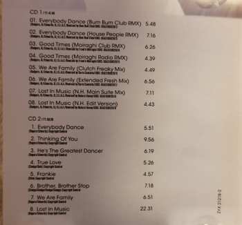2CD Sister Sledge: Live & Remixes