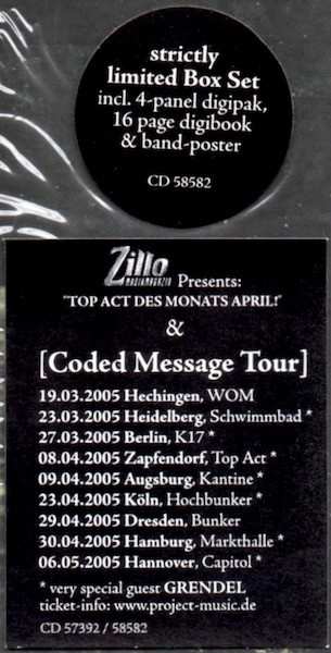 CD/Box Set [:SITD:]: Coded Message: 12 LTD | DLX
