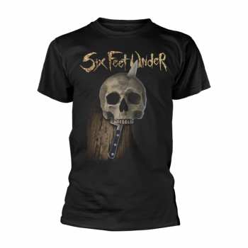 Merch Six Feet Under: Tričko Knife Skull