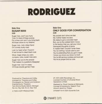 SP Sixto Rodriguez: Sugar Man / Only Good For Conversation