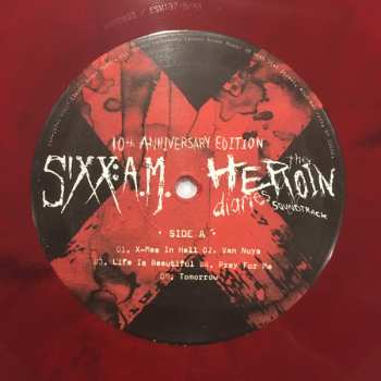 2LP/DVD Sixx:A.M.: The Heroin Diaries Soundtrack 10th Anniversary Edition LTD | NUM | CLR