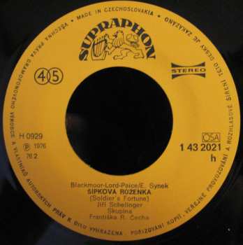 SP Skupina F. R. Čecha: Šípková Růženka • Sníh A Mráz