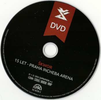 CD/DVD Škwor: 15 Let - Praha Incheba Arena