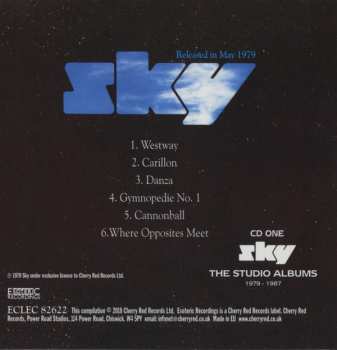7CD/DVD/Box Set Sky: The Studio Albums 1979-1987