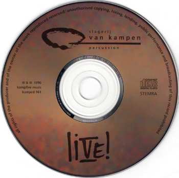 CD Slagerij Van Kampen: Live!