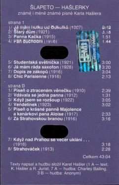 MC Šlapeto: Hašlerky