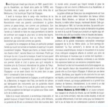 CD Slava Grigoryan: Spirit Of Spain