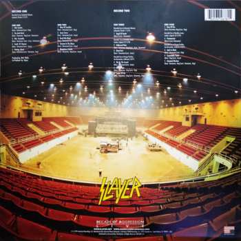 2LP Slayer: Decade Of Aggression Live