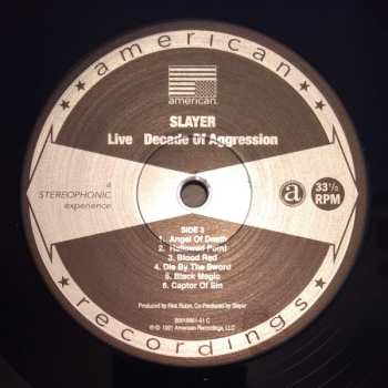 2LP Slayer: Decade Of Aggression Live